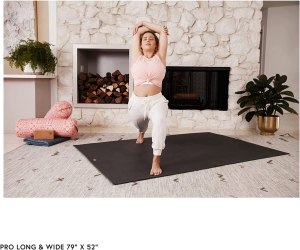 Manduka PRO Yoga Mat - For Women and Men, Non Slip, Cushion for Joint Support and Stability, Thick 6mm, Various Sizes and Colors