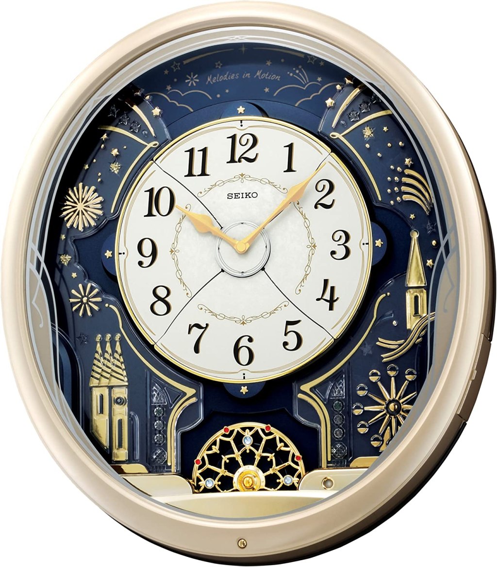 Deal on the SEIKO Melodies in Motion Wall Clock, Starry&nbsp;Night