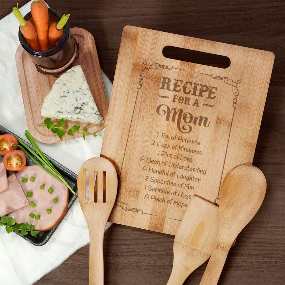 Cutting Board "Recipe for a Mom"