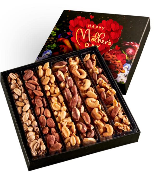 Holiday Mixed Nuts Basket