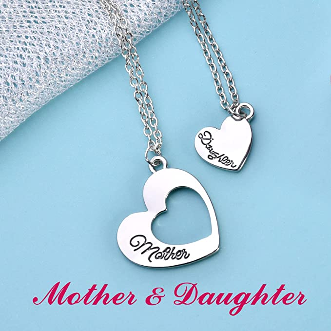 Mohter Daughter Necklace Jewelry