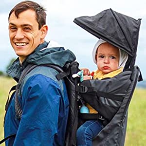 ClevrPlus Deluxe Adjustable Baby Carrier Outdoor Hiking Child Backpack Camping