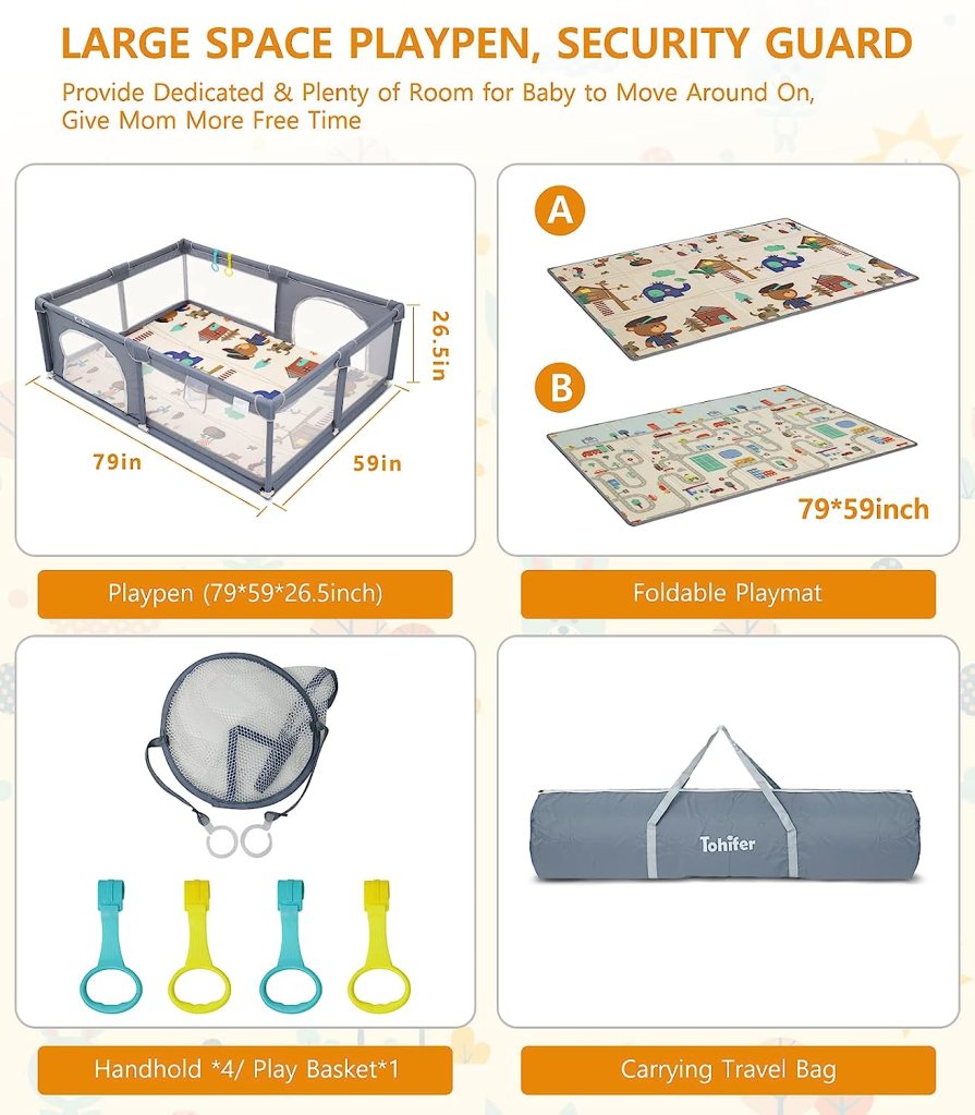 TOHIFER playpen